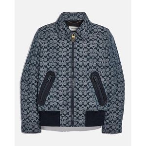 COACH SIGNATURE C BLOUSON JACKET SIZE 4 SMALL NWT